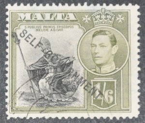 DYNAMITE Stamps: Malta Scott #218 – USED