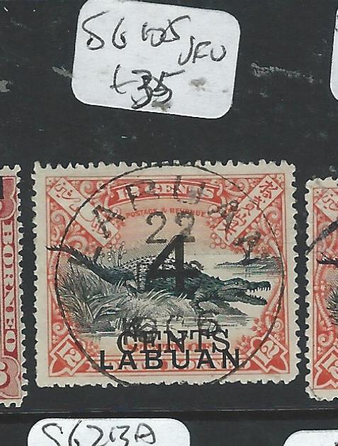 LABUAN (P2207B) 4C/12C CROCODILE  SG105  VFU