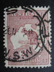 Australia kangaroo 2sh Sc 53 used