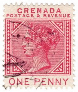 (I.B) Grenada Revenue : Duty Stamp 1d (inverted watermark)