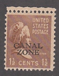 Canal Zone # 119, Martha Washington Overprinted for Canal Zone, Mint NH