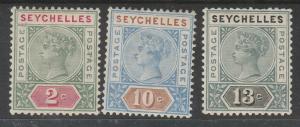 SEYCHELLES 1890 QV TABLET 2C 10C AND 13C DIE II 