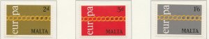 MALTA EUROPE CEPT 1971 MNH** A28P3F26430-