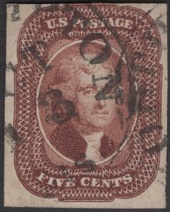 US#12 F/VF Used. Deep rich color