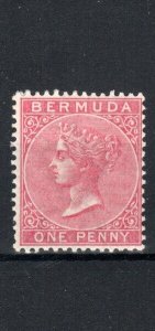 Bermuda 1883 1d dull rose Queen Victoria SG 22 MLH