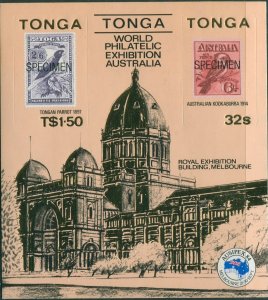 Tonga 1984 SG892 $1.50 Ausipex SPECIMEN MS MNH