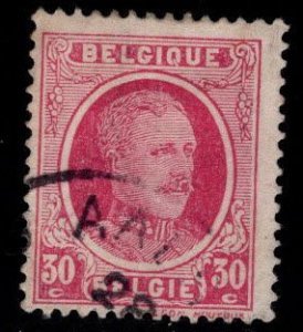 Belgium  Scott 153 Used light cancel, nice color