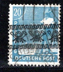 Germany AM Post Scott # 607, used