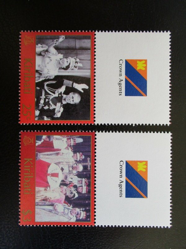 Kiribati #825-26 Mint Never Hinged (M7N4) - Stamp Lives Matter! 