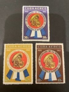 Cuba sc C226-C228 MNH
