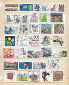 Germany 100 Different Used from Years 1994-2001 C.V $99.45