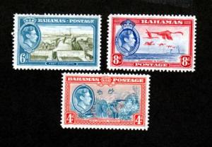 Bahamas # 106-108 Mint!