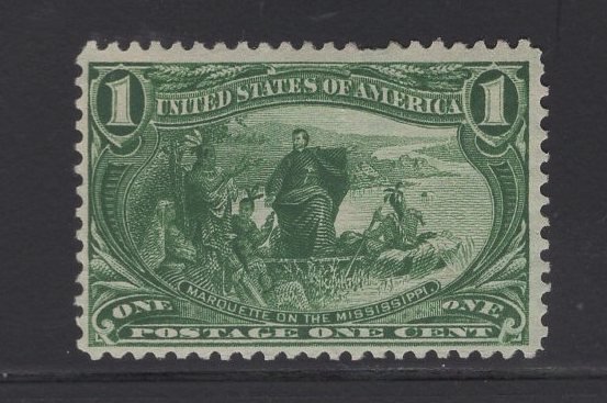 Us Stamp Scott #285 Mint Never Hinged SCV $82.50