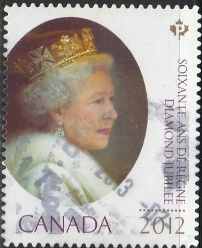 Canada, #2519 Used From 2012, Diamond Jubilee