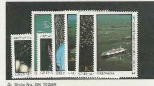 Grenada, Postage Stamp, #1527//1534 (7 Different) Mint Hinged, 1987