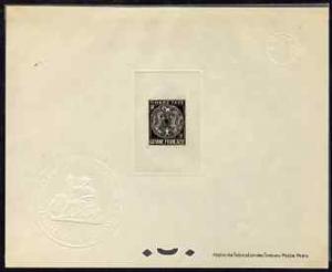 French Guiana 1947 Postage Due 50c black Epreuves deluxe ...