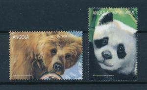 [97728] Angola 1999 Wild Life Bear Panda From Sheet MNH