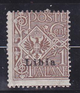 Libya  Scott#  1  MH