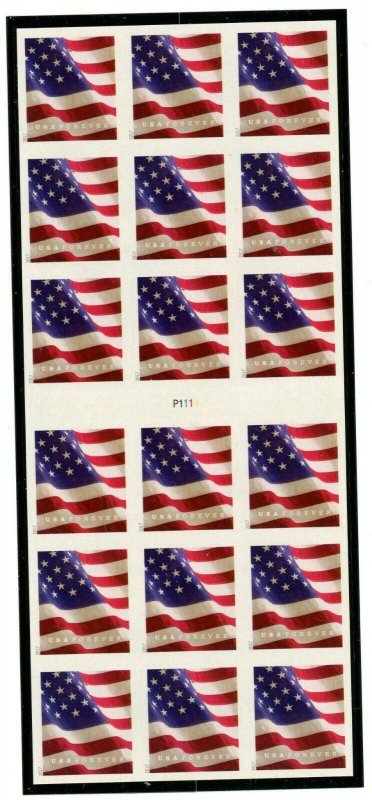 US  5162a  U.S. FLAG  - Forever ATM Booklet of 18 - MNH -  2017 - P1111