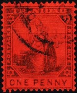 Trinidad and Tobago. 1896 1d S.G.127 Fine Used