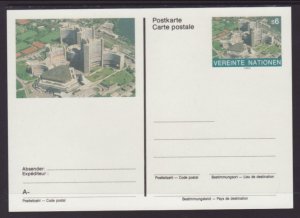 UN Vienna UX7 Postal Card Entire Unused