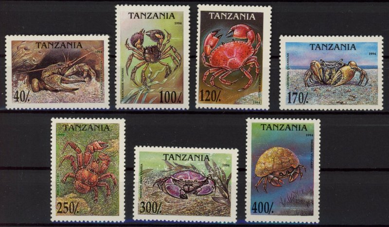 [HipG2135] Tanzania 1994 marina life good set very fine MNH stamps