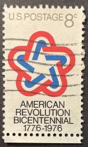 US #1432 Used F/VF 8c American Revolution Bicentennial (1776-1976) 1971 [G5.8.1]