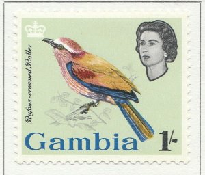 1953 Gambia 1s MH* Stamp A4P40F40110-