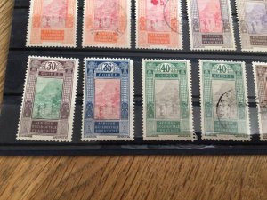 French Colonies Guinea mounted mint & used stamps duplication A12946