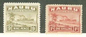 Nauru #25-27 Unused Single