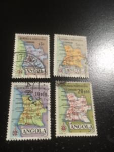 Angola sc 388,389,392,393 u