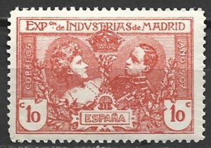 COLLECTION LOT 15342 SPAIN MADRID INDUSTRIAL EXHIBITION 1907 MNH