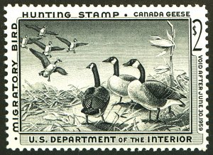 U.S. #RW25 MINT OG NH