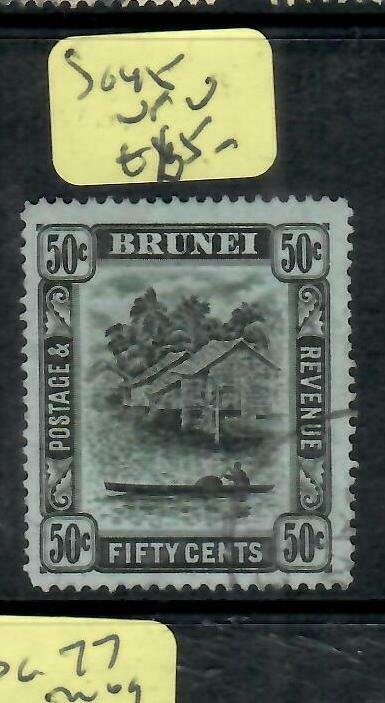 BRUNEI  (P1905BB)  50C  SG 45    VFU