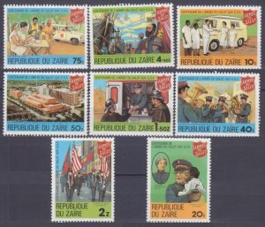 1980 Zaire 647-654 100 years of the Salvation Army in the USA 4,50 €