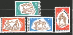 Niger 328-331 MNH