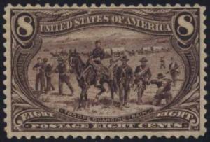 US Scott #289 Mint, FVF, NH