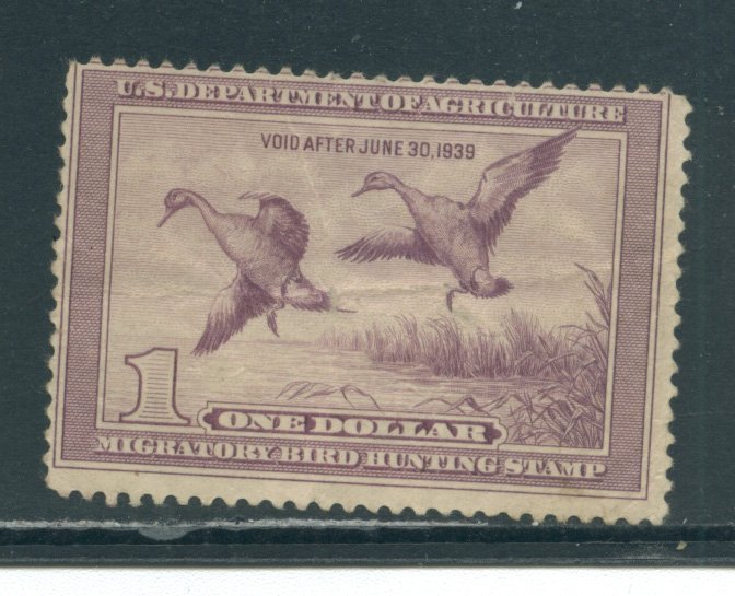 USA RW5  MNH Crease