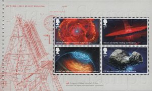 GB 2020 Visions of the Universe Prestige Booklet DY32 - (Pane 1&3) 2 panes