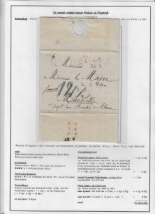 GERMANY 1822 (31 Aug) Entire Letter Flamersheim (Germany - 38767