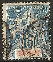 Benin  used scott cat #  38