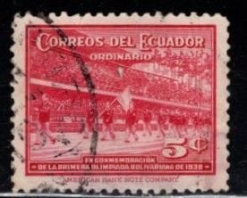 Ecuador - #377 Parade of Athletes - Used