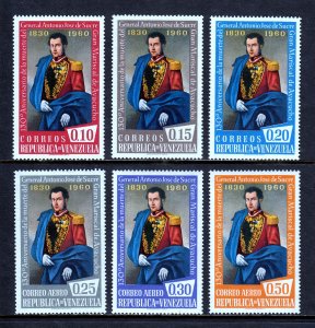 Venezuela - Scott #779-781, C750-C752 - MNH/MH - See desc. - SCV $5.85