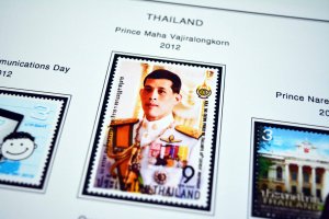 COLOR PRINTED THAILAND 2011-2015  STAMP ALBUM PAGES (97 illustrated pages)