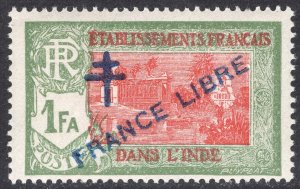 FRENCH INDIA SCOTT 165