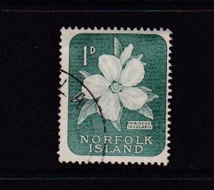 1960 Norfolk Island Defin 1d Used SG24