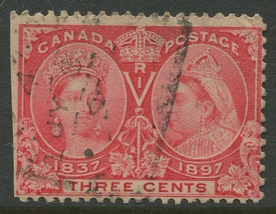 STAMP STATION PERTH Canada #53 QC Jubilee Definitive Used - CV$3.00