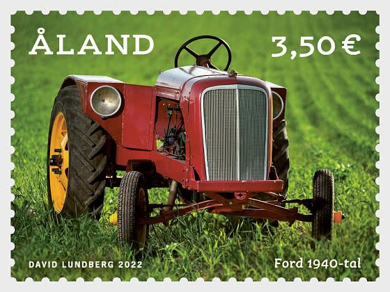 Aland - Postfris/MNH - Complete set Tractors 2022