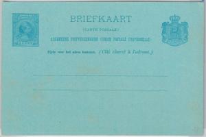 NETHERLANDS Nederland -  POSTAL HISTORY: STATIONERY CARD  H & G # 19