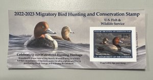 US RW89a Migratory Birds Redhead Duck $25 souvenir sheet MNH 2022-2023